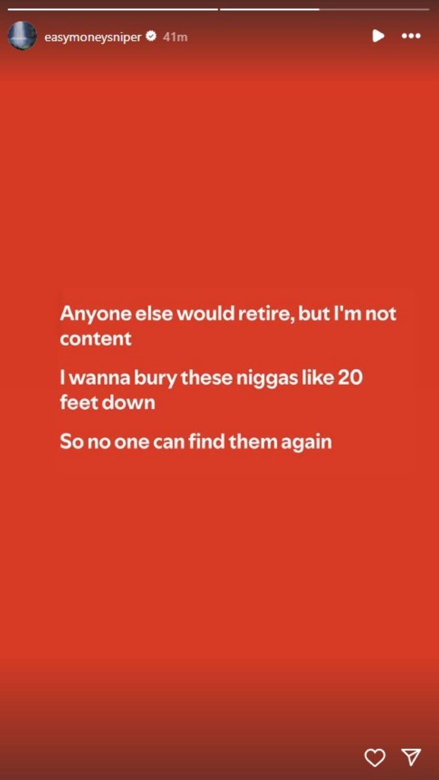Kevin Durant posts a message to his critics.